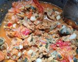 Foto langkah ke 5 dari resep Tumis kerang kampak bumbu merah.