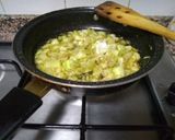 Foto del paso 4 de la receta: Quiche de bacon con puerros y calabacín