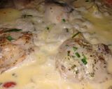 Foto del paso 3 de la receta: Pollo al verdeo con champignón