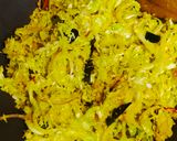 A picture of step 5 of Cabbage curry.