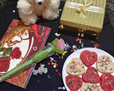 ❤️❤️❤️ஹார்ட் குக்கீஸ்❤️🍘🍘🍘 (Heart cookies recipe in tamil) ரெசிபி ஸ்டேப் 8 புகைப்படம்