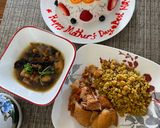 Hình bước làm 4 của món Chicken Mushrooms