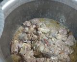 A picture of step 2 of Mutton pulav.
