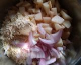 A picture of step 2 of Sindhi Pakoda.