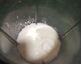 A picture of step 1 of Mint lassi.