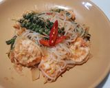 รูปขั้นตอนการทำที่ 3 ของ เส้นบุกผัดขี้เมากุ้ง Low carb