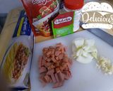 Foto langkah ke 2 dari resep Spaghetti bolognese La Fonte.