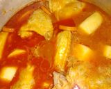 A picture of step 7 of Chicken Wing Stew.