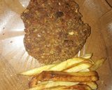 Foto del paso 4 de la receta: Hamburguesas con fritas