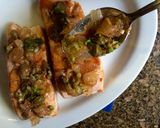 Foto del paso 12 de la receta: Salmón con salsa cruda (receta gourmet de Ada Concaro)