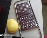 A picture of step 1 of Crispy Potato Wafers.