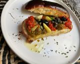 Une image de l'étape 9 de Poivrons 🌶️ rouge 🫑 vert toast estival.
