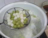 รูปขั้นตอนการทำที่ 3 ของ บัวลอยไข่หวานมะพร้าวอ่อน