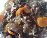 Foto del paso 8 de la receta: Ternera Bourguignon con Rioja