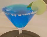 लेमन ब्ल्यू ड्रिंक (lemon blue drink recipe in marathi) रेसिपी स्टेप 4 फोटो 