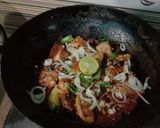 A picture of step 6 of Jhat pat karahi.