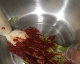 Foto langkah ke 8 dari resep Lowcarb Sugarfree Kimchi #keto #diabeticfriendly.