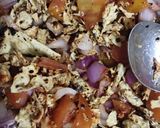 पापड़ चाट(papad chaat recipe in hindi) रेसिपी चरण 4 फोटो