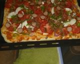 A picture of step 3 of Homemade pizza.