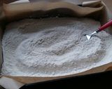 A picture of step 2 of Vickys Yellow Wacky Cake, GF DF EF SF NF.