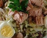 Foto del paso 5 de la receta: Ensalada Tibia de Repollo con Atún