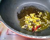 A picture of step 3 of Garlic Amarant.