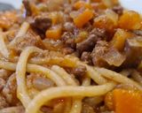 Foto del paso 5 de la receta: Espaguetis en salsa bolognesa