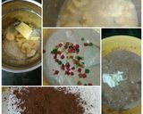 A picture of step 2 of Eggless banana cooker cake.