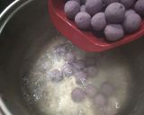 Foto langkah ke 4 dari resep Bubur Candil Ubi Ungu.