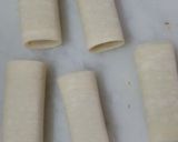 A picture of step 3 of Chocolate Rolls With Cookie And Cream Ice Cream.