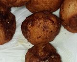 A picture of step 4 of Paneer mawa bread rolls.