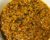 A picture of step 3 of One pot mins tomato curry.