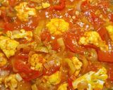 Paradicsomos, tejszínes zöldségragu (vegán) recept fázis 3 fotója