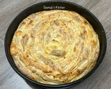 Banitsa Hagyományos Bolgár sajtos pite recept fázis 5 fotója