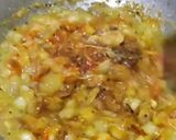 A picture of step 6 of Drumstick Curry.