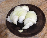 Foto del paso 4 de la receta: Filet empanado con cebolla caramelizada