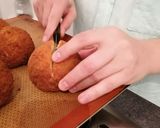 Une image de l'étape 9 de Arancini Di Mozzarella.