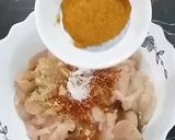 A picture of step 3 of Chicken Wraps.