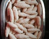 A picture of step 3 of Chawal ka fara (famous chhattisgadhi dish).