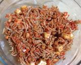 Foto langkah ke 7 dari resep Ikan Teri sambel dg kacang tanah dan tahu.