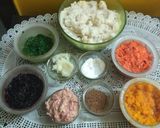 A picture of step 1 of Savoury Poha Cham cham.