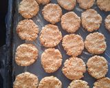 Foto del paso 6 de la receta: Galletas de zanahoria, coco, banana, avena y maní😋