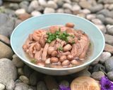 Hình bước làm 4 của món Canh Giò Heo Hầm Đậu Phụng Củ Sen