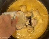 A picture of step 3 of Thai Curry Rice with Tonkatsu.
