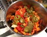 Foto del paso 4 de la receta: Corazones e hígados de pollo al wok