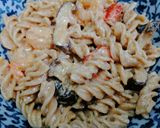 รูปขั้นตอนการทำที่ 6 ของ กุ้งผัดครีมซอส