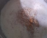 A picture of step 2 of Kesar Pista Matka Kulfi.