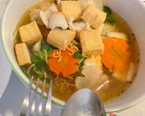 รูปขั้นตอนการทำที่ 1 ของ มาม่า  เต้าหู้ ใส่ต้นอ่อนทานตะวัน เมนู30