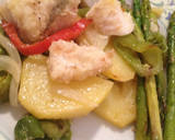 Foto del paso 5 de la receta: Bacalao con verduras al horno