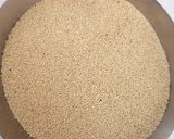 A picture of step 1 of Puffed Rajgira seeds.